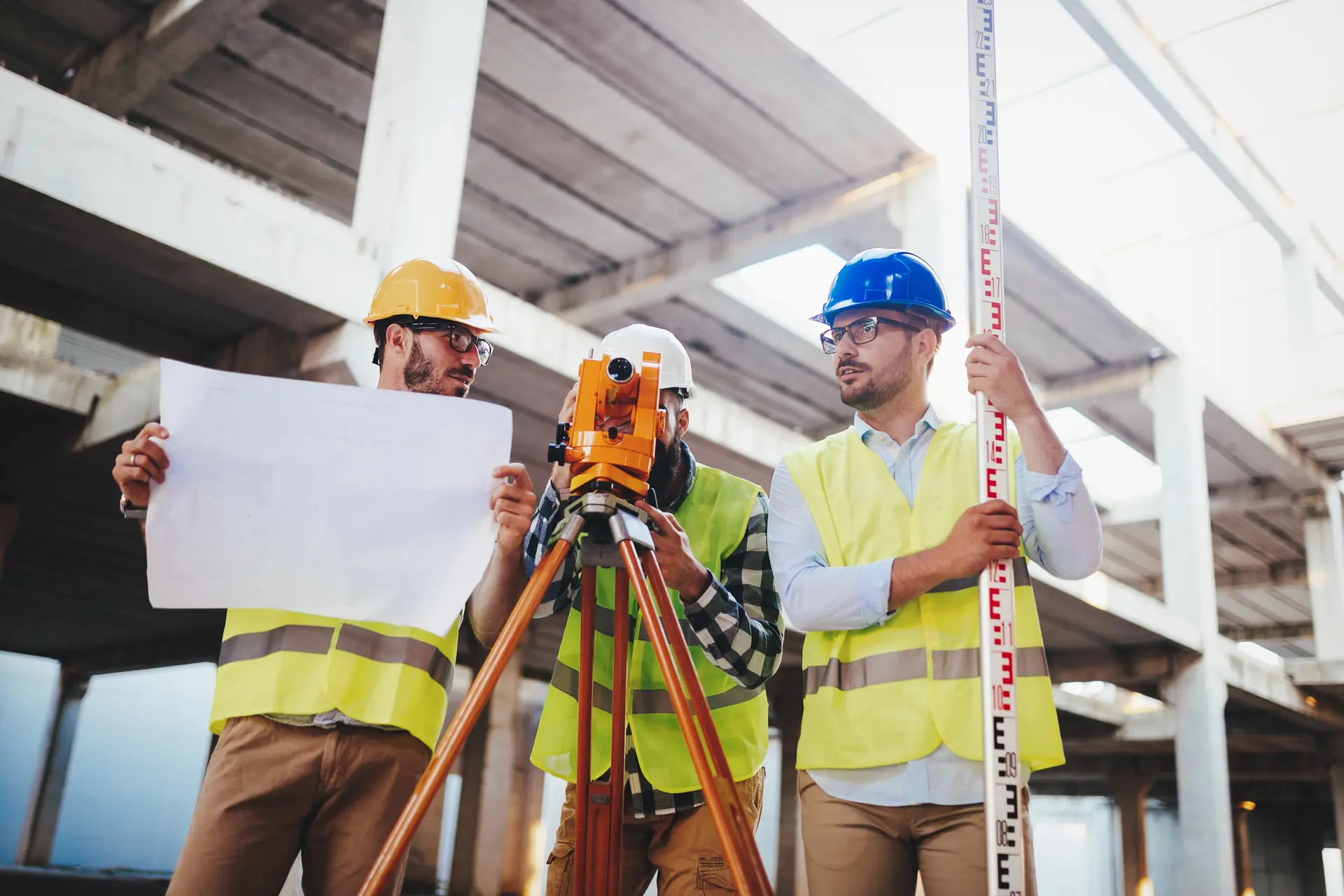 Surveyors at work