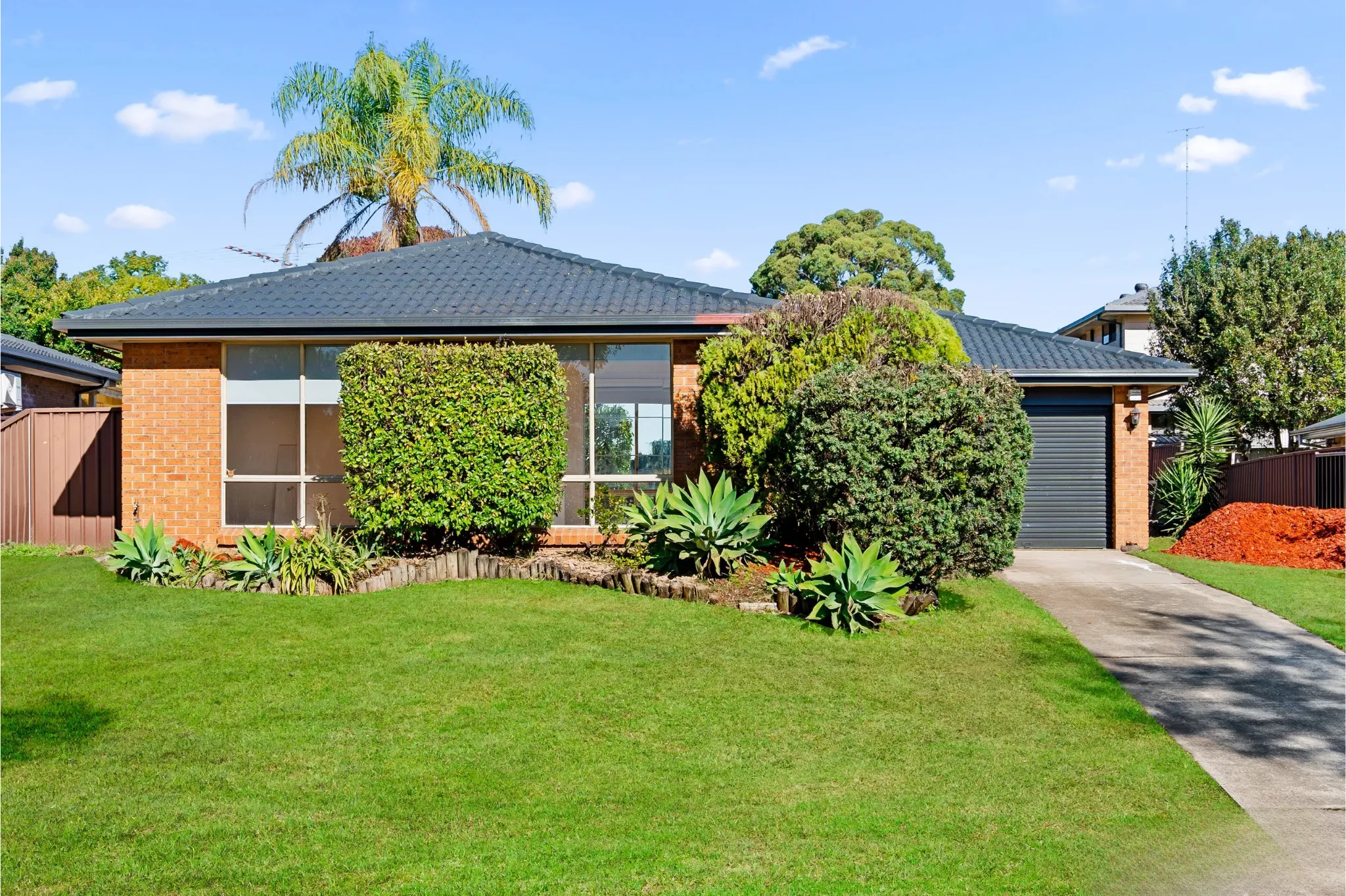 Front view of the Quakers Hill property